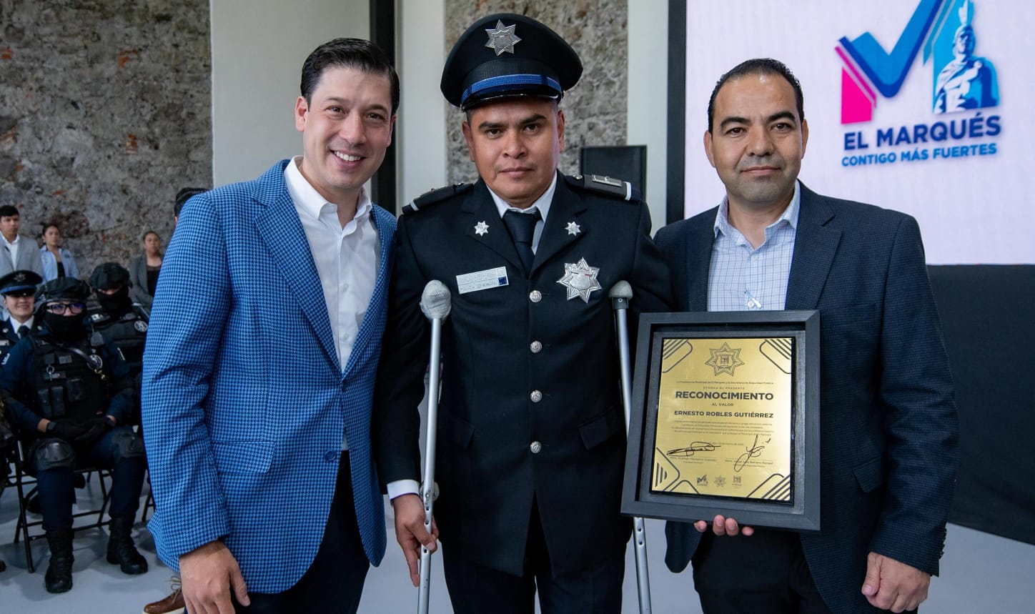 Más policías y mejor equipamiento en El Marqués: Rodrigo Monsalvo