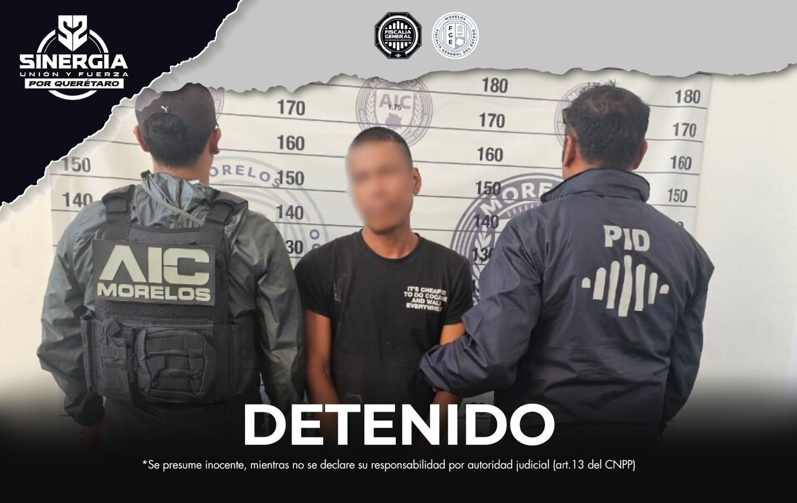 DETIENEN EN MORELOS A SUJETO POR SECUESTRO AGRAVADO EN QUERÉTARO