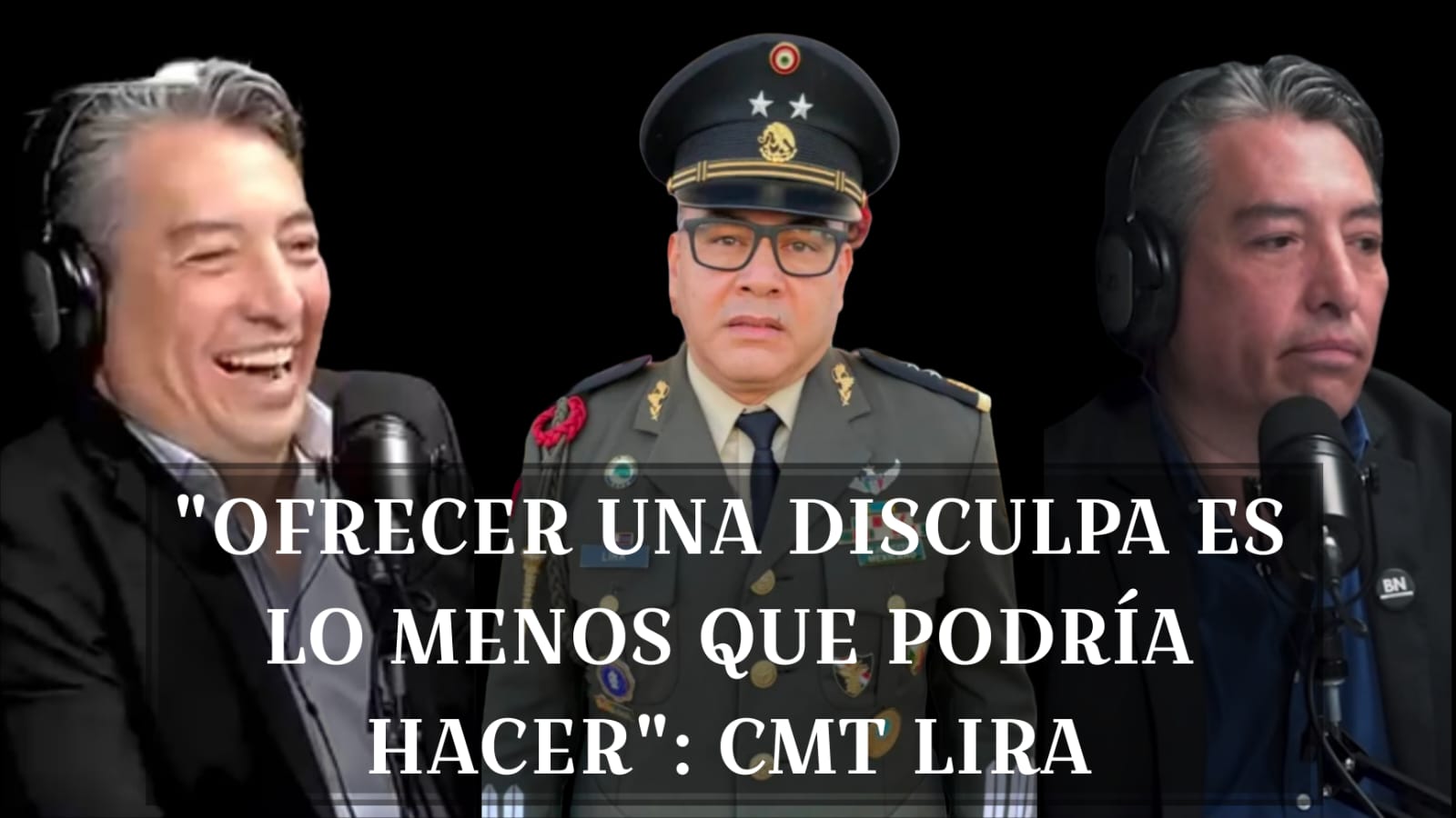“QUE OFRECIERA UNA DISCULPA ES LO MENOS QUE PUEDE HACER”: CMT LIRA