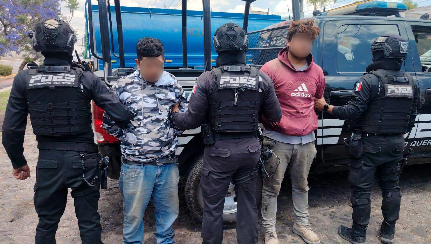DOS DETENIDOS TRAS FUERTE OPERATIVO EN SANTA ROSA JÁUREGUI
