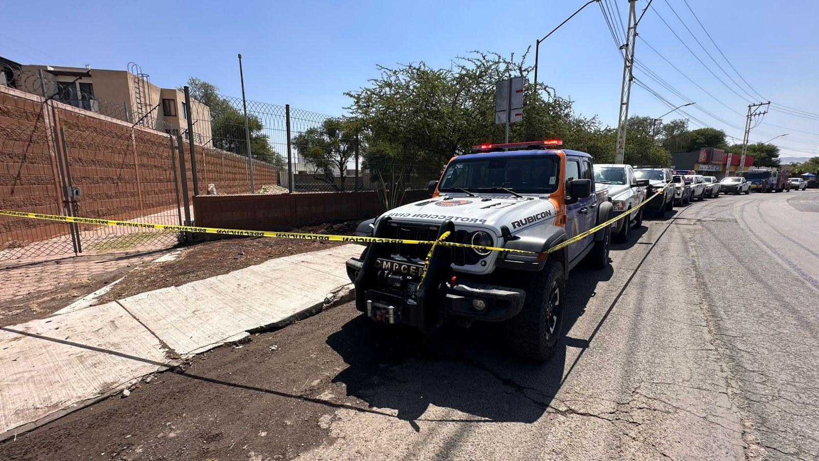 Mueren ahogados dos guardias de seguridad al caer dentro de un Cárcamo en fraccionamiento Puerta Real II