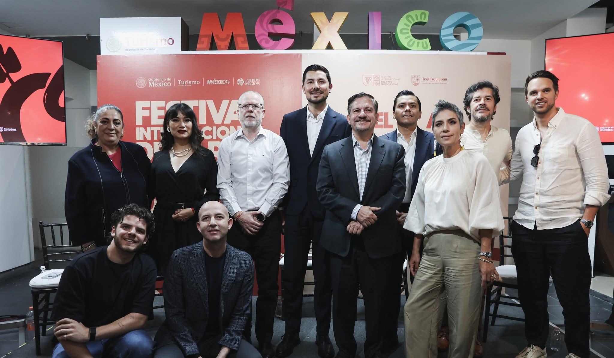 TODAS Y TODOS DEBEMOS IR AL FESTIVAL INTERNACIONAL DEL ARTE, DEL QUESO Y DEL VINO EN TEQUISQUIAPAN: LUIS HUMBERTO FERNÁNDEZ