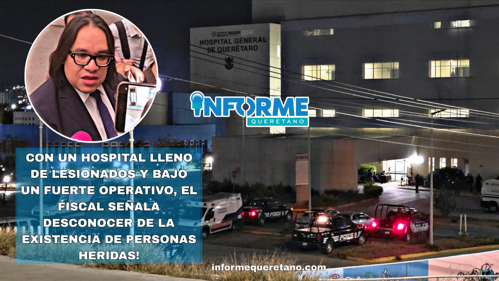 FISCAL DEL ESTADO DESCONOCE SOBRE LESIONADOS!