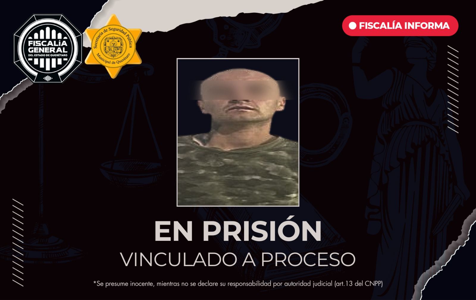 En prisión por portación de arma prohibida en Querétaro