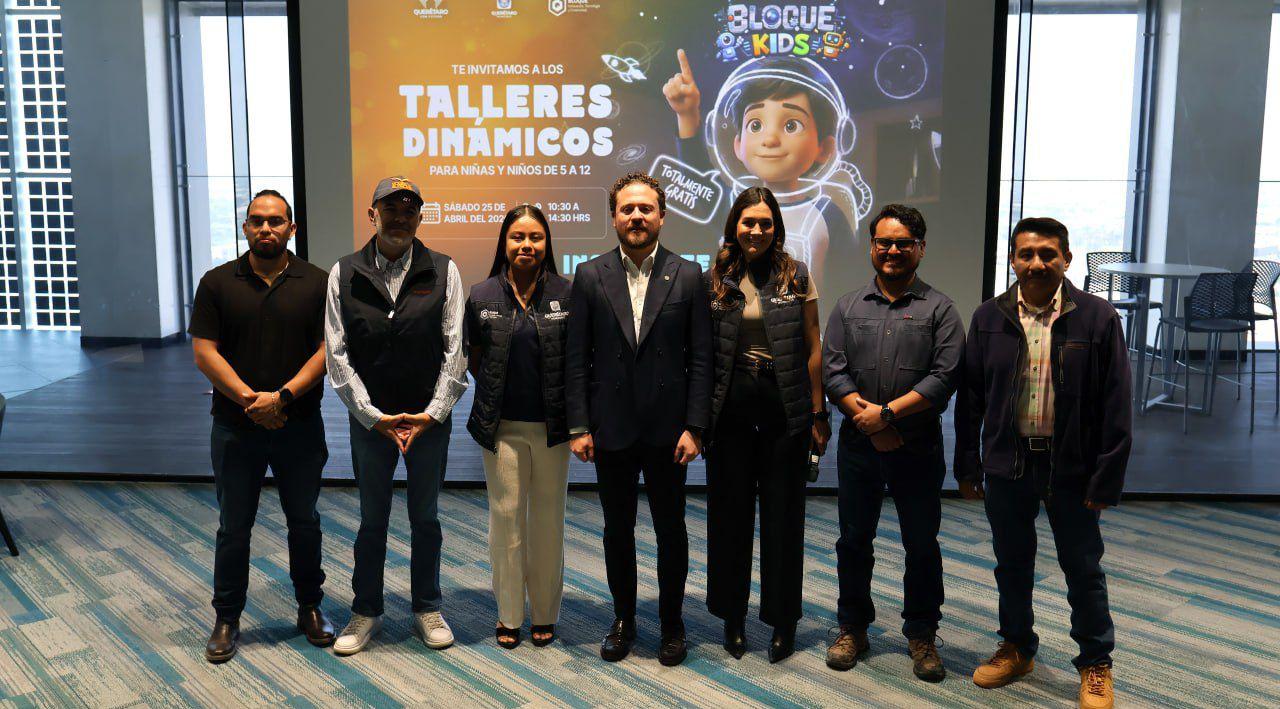 Presenta Municipio de Querétaro el BLOQUE Kids