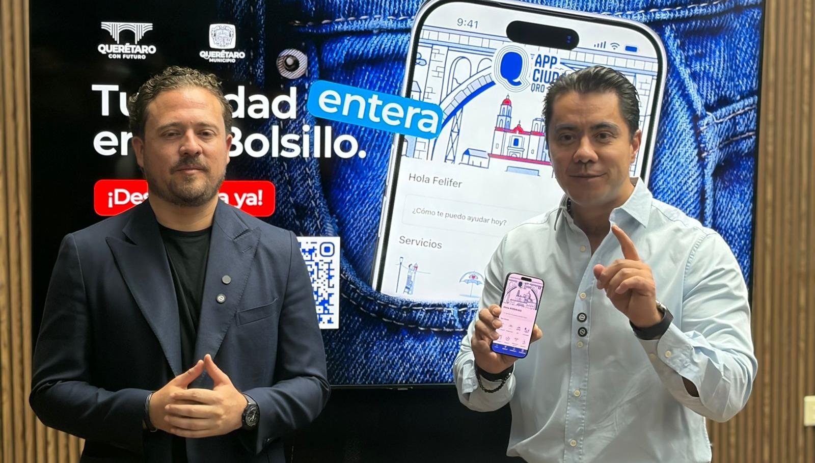 FELIFER MACÍAS PRESENTÓ LA APP “CIUDADQRO”