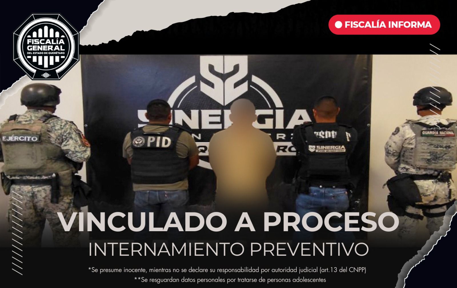 Adolescente vinculado a proceso por homicidio en palenque clandestino en Valle Dorado, Corregidora