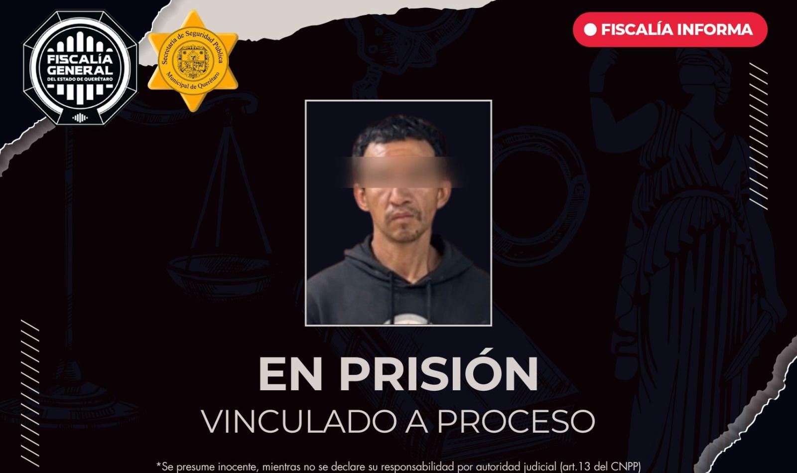 En prisión por incendiar vehículo en Querétaro