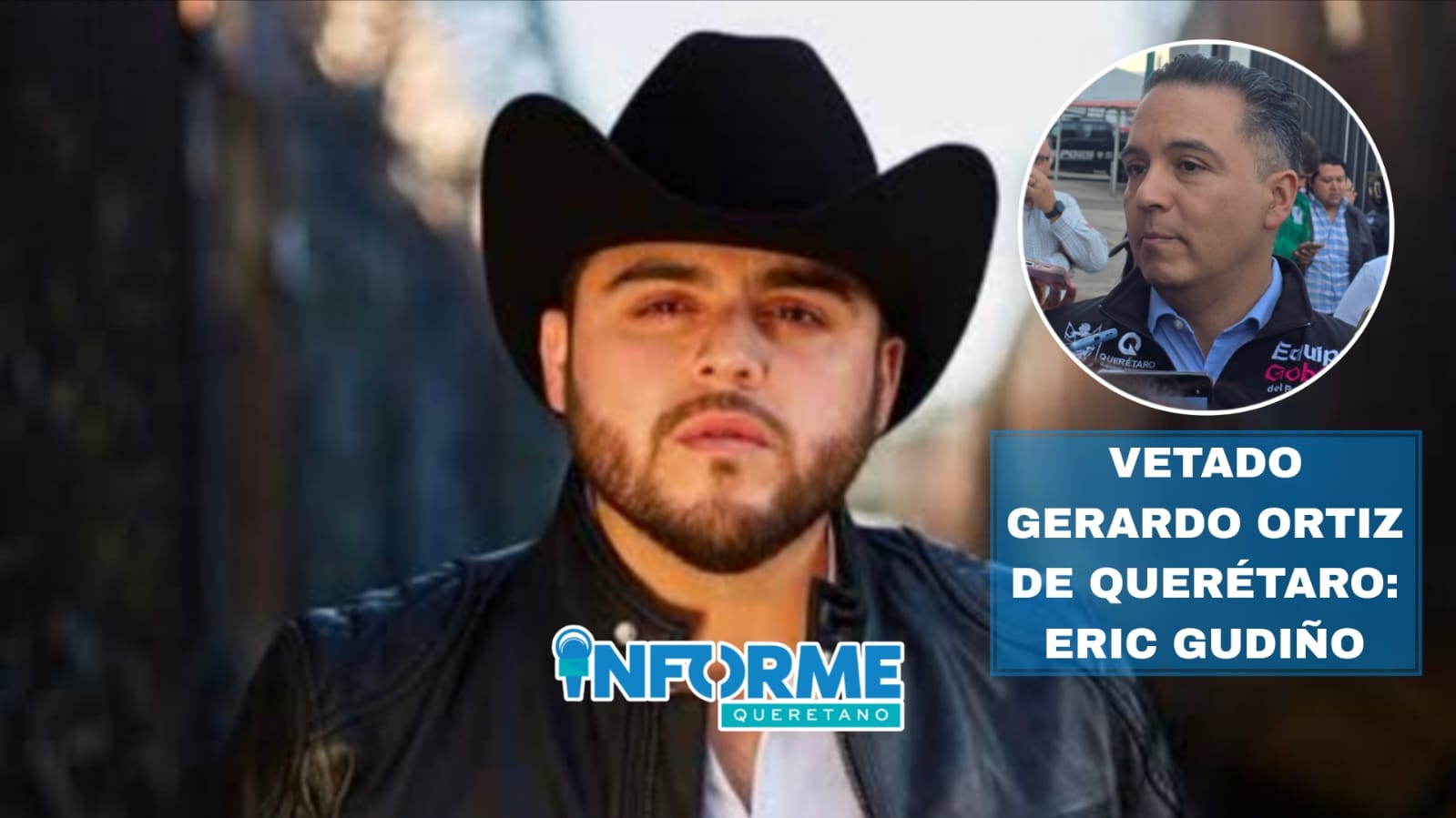 GERARDO ORTIZ VETADO DE QUERÉTARO POR CANTAR NARCOCORRIDOS!