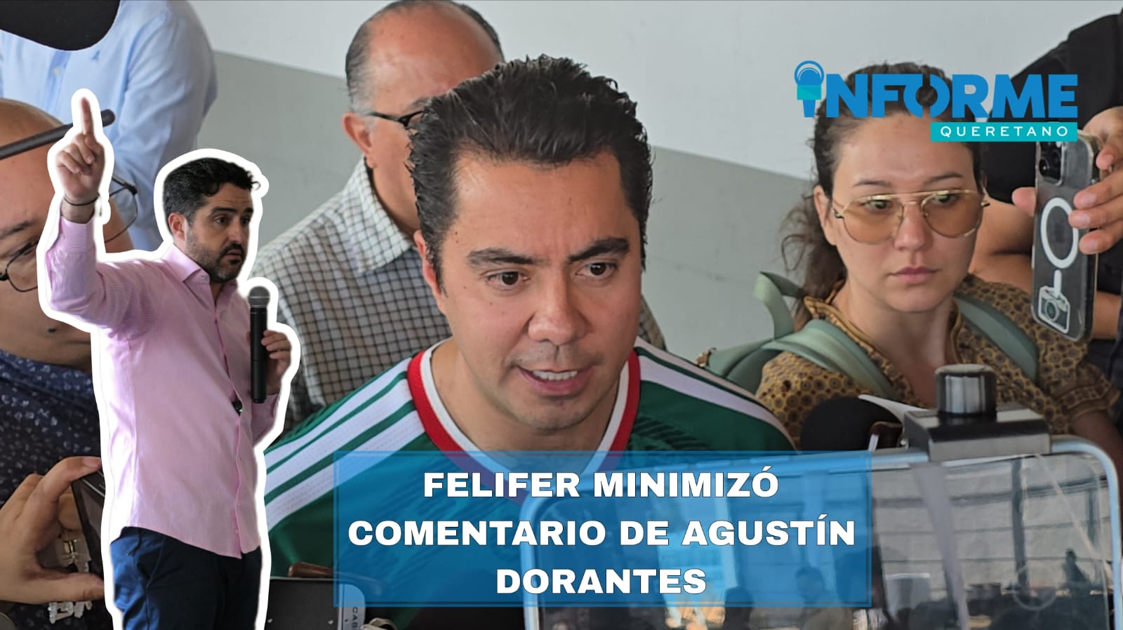 FELIFER MINIMIZÓ COMENTARIO DE AGUSTÍN DORANTES