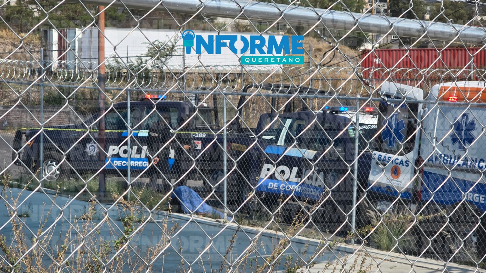 LOCALIZAN A PERSONA SIN VIDA EN EL PARAÍSO CORREGIDORA