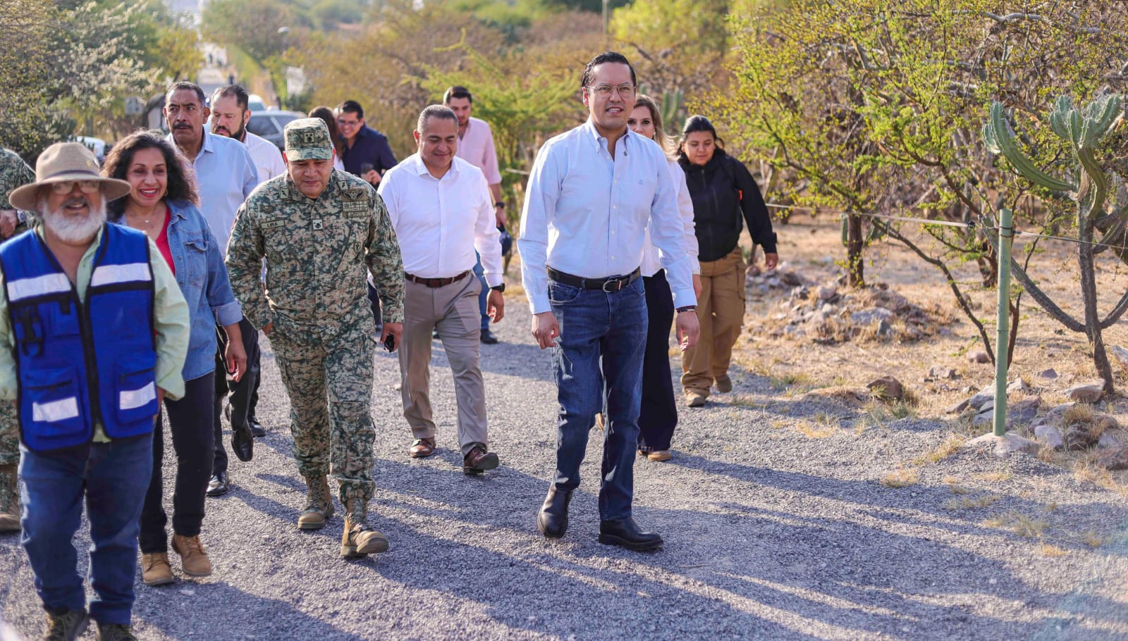 Chepe Guerrero reafirma compromiso con la preservación de la Zona Arqueológica El Cerrito