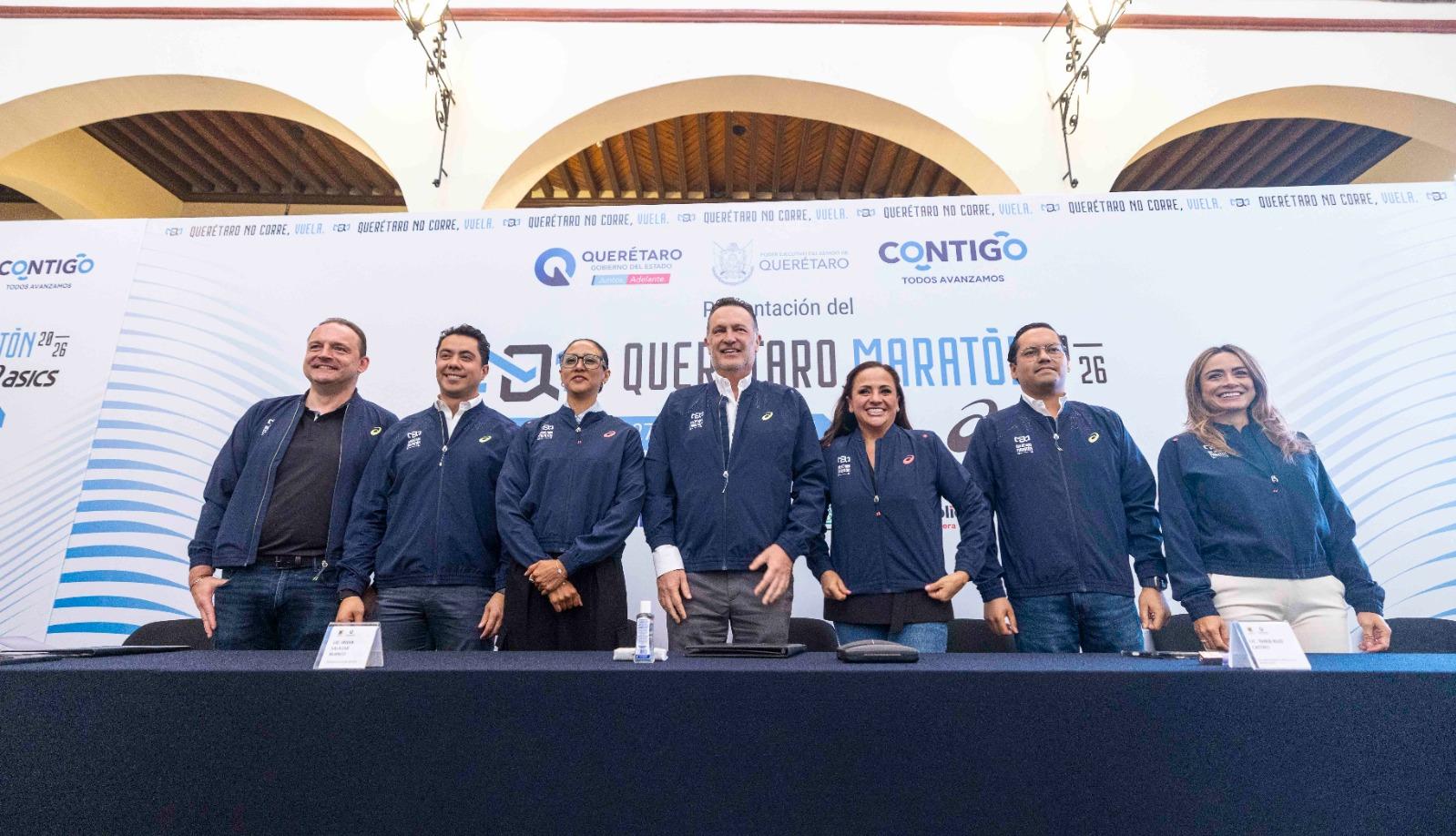 Presenta Mauricio Kuri la 16ª edición del Querétaro Maratón