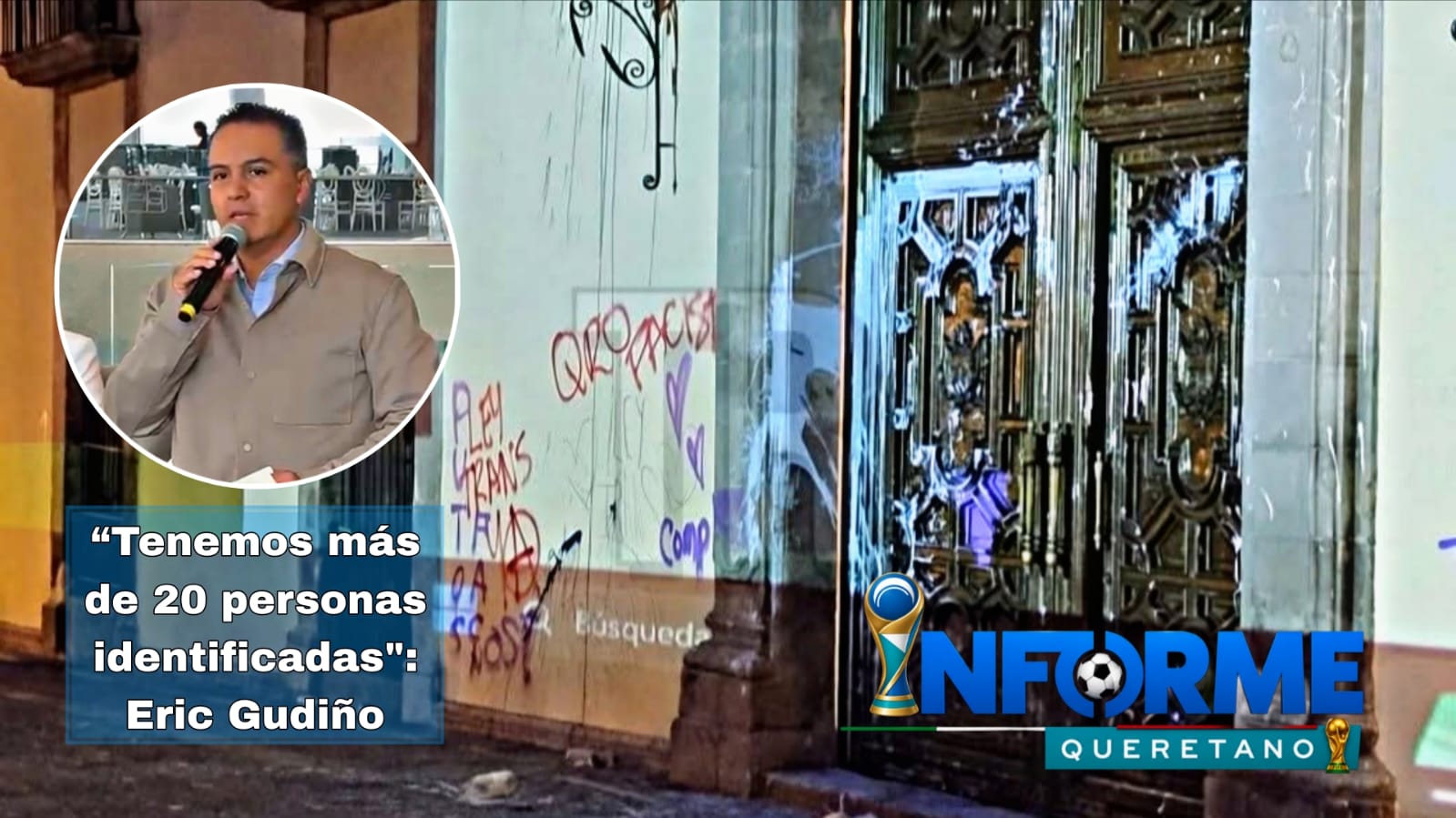 PRESENTARAN DEMANDAS CONTRA REPONSABLES DE VANDALISMO