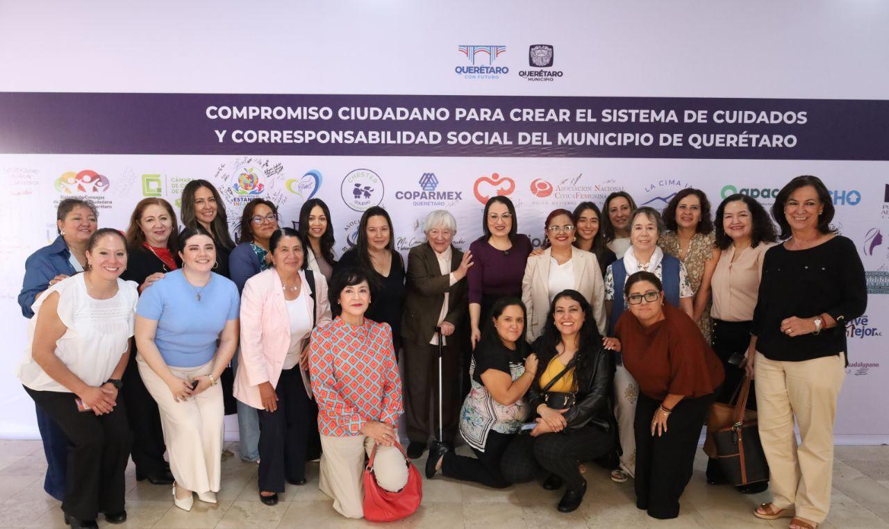 Establecen la ruta para crear el primer sistema de cuidados y corresponsabilidad social de Querétaro