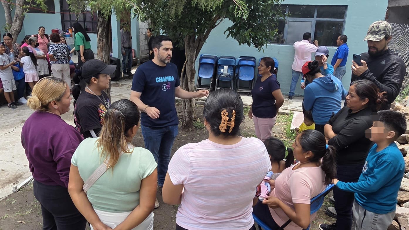 Sí, andamos por todos lados, trabajando por las familias del estado: Agustín Dorantes