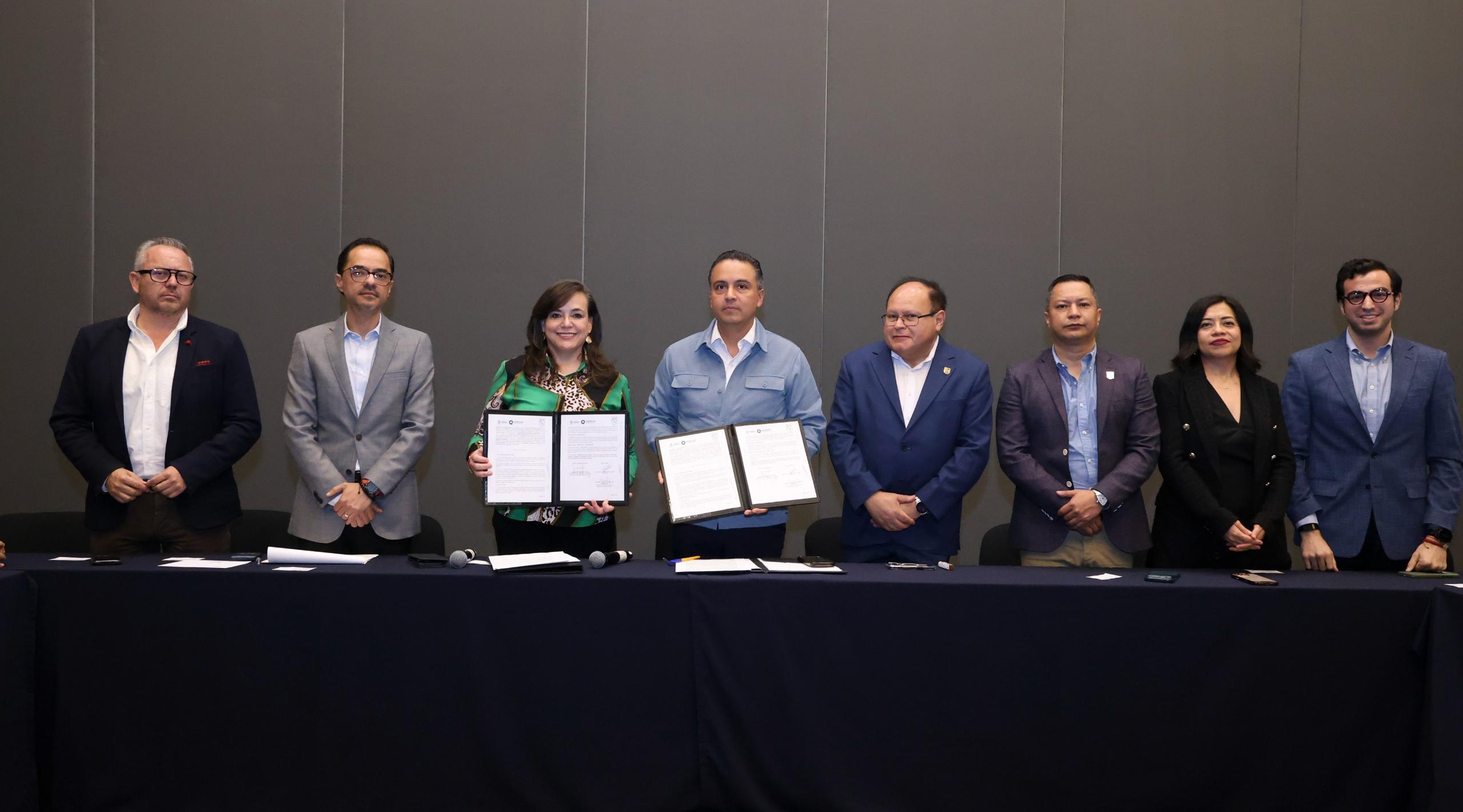 Acuerdan UAQ y Secretaría de Gobierno sinergia para la construcción de entornos cardio protegidos