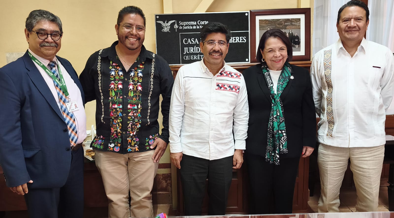 Presidente de la Corte visita la Casa de los Saberes Jurídicos en Querétaro