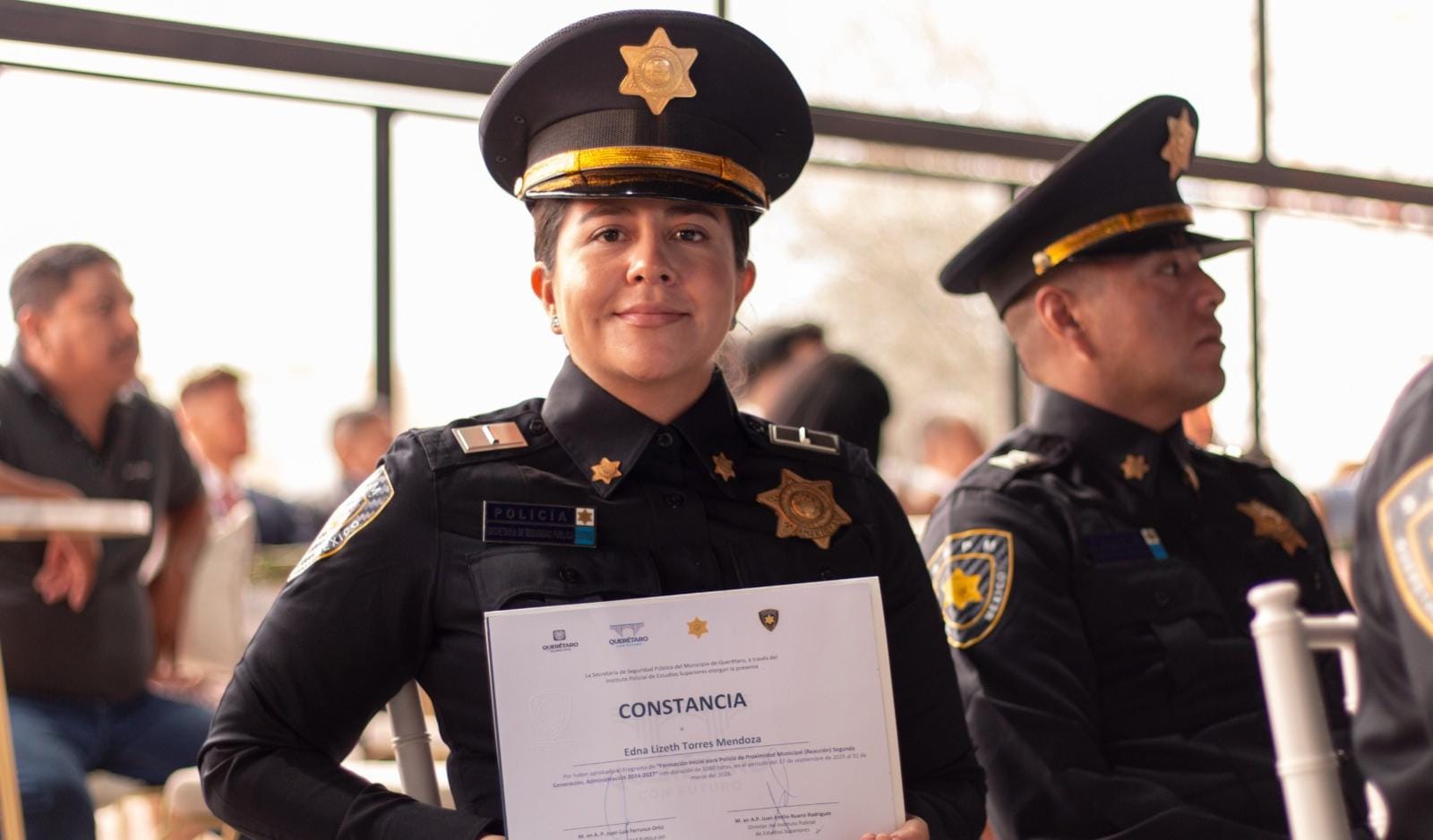 Egresan 97 nuevos policías y agentes de seguridad de la SSPMQ en 2026