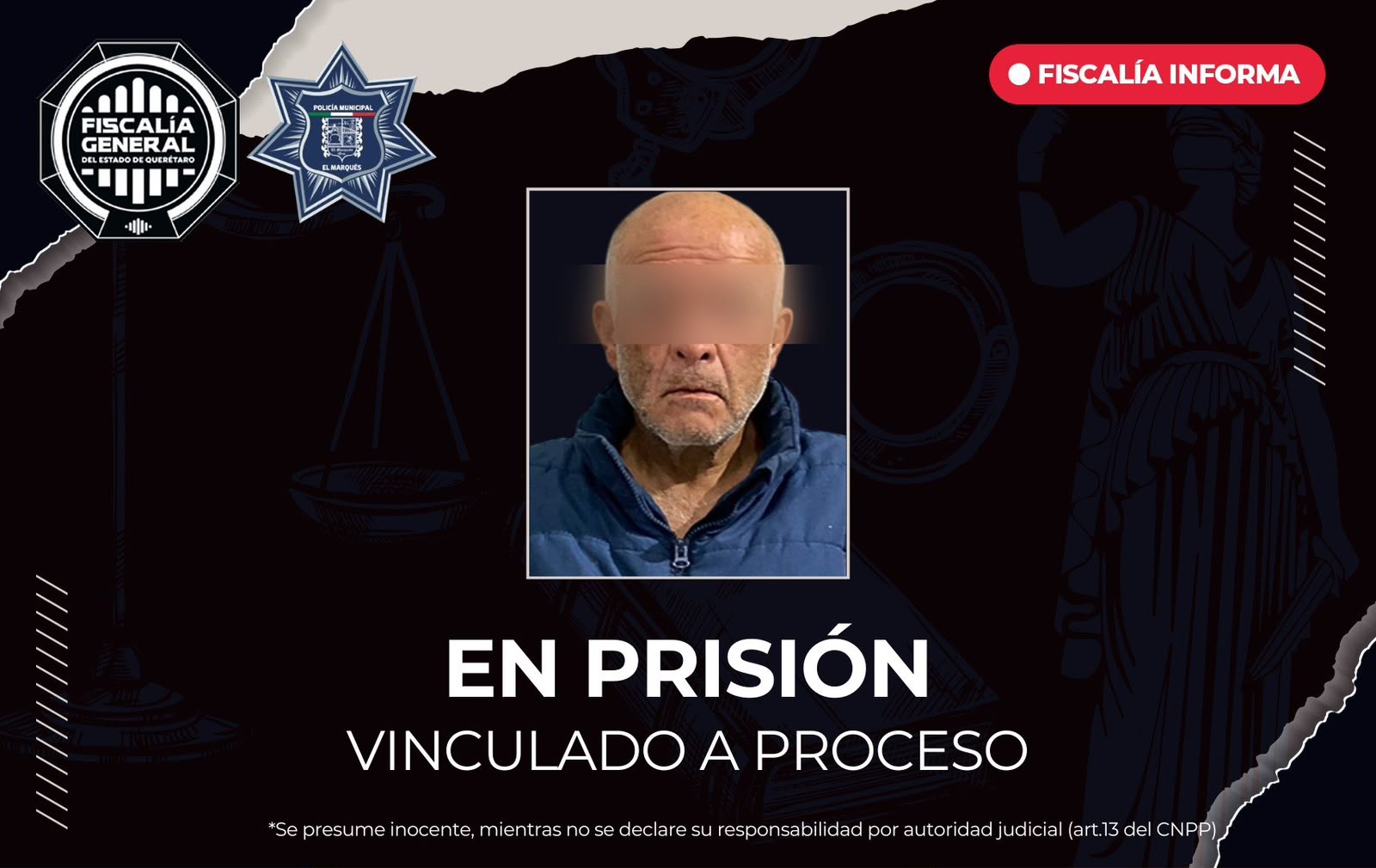 En prisión por robo de vehículo en El Marqués
