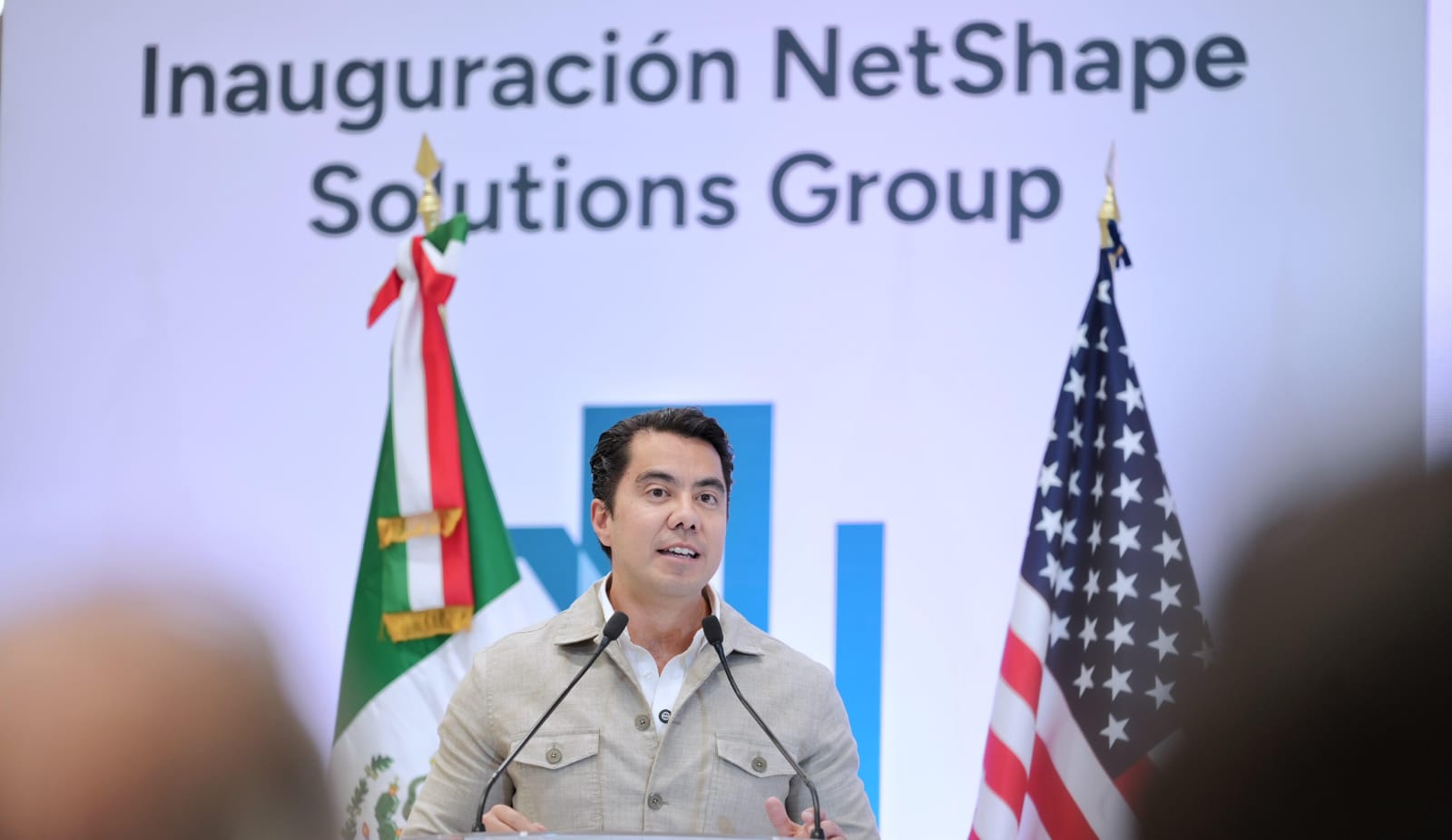 Inaugura Felifer Macías nueva planta de NetShape México en la capital