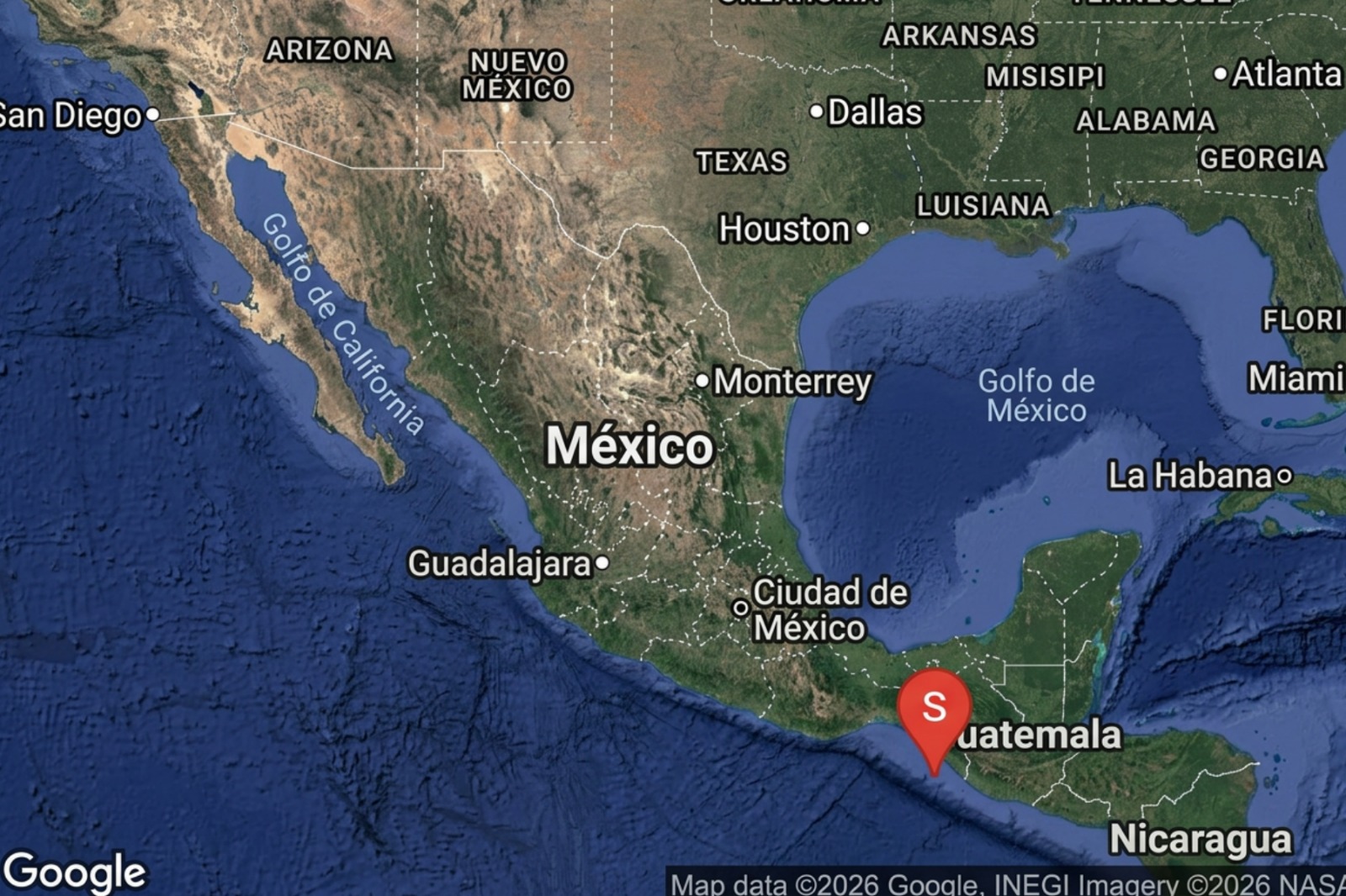 Sismo en Chiapas activa alerta de tsunami; autoridades mantienen protocolos preventivos