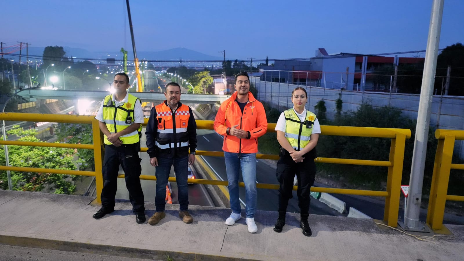 Destaca Felifer trabajo para mejorar la circulación en B. Quintana por las obras del Tren Mex-Qro