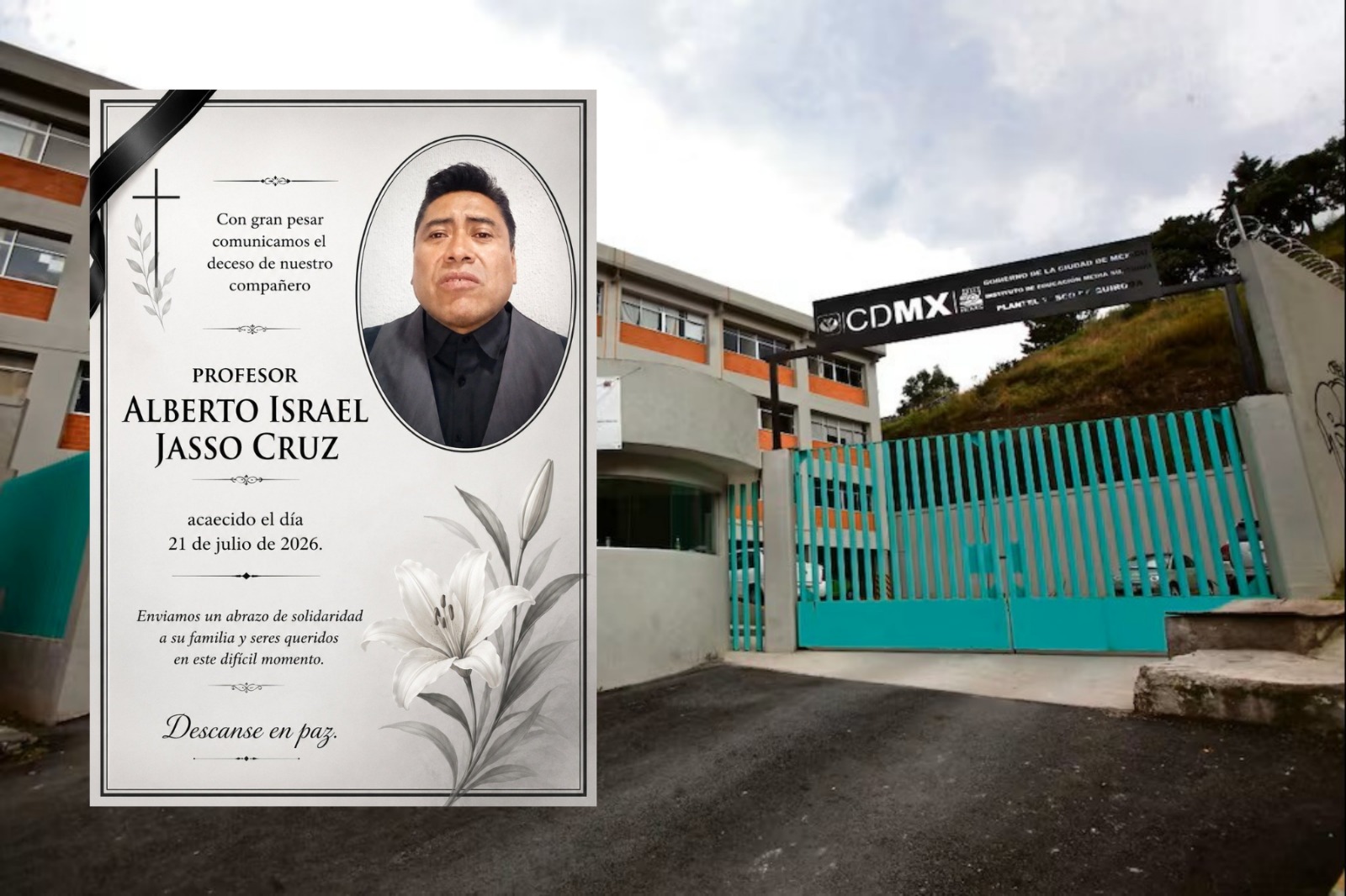 Profesor del IEMS, en CDMX, comete suicidio por señalamientos de abuso sexual contra una estudiante