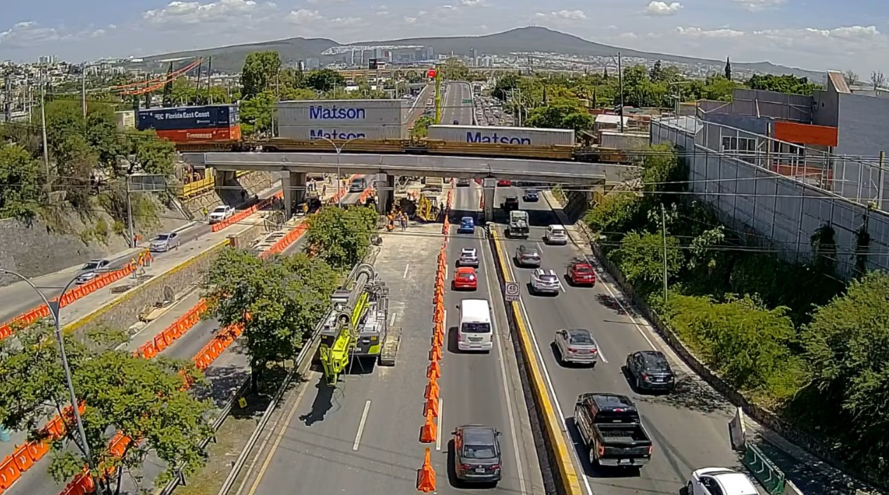 OBRAS DEL TREN BERNARDO QUINTANA AVANZAN CONFORME A PROGRAMA