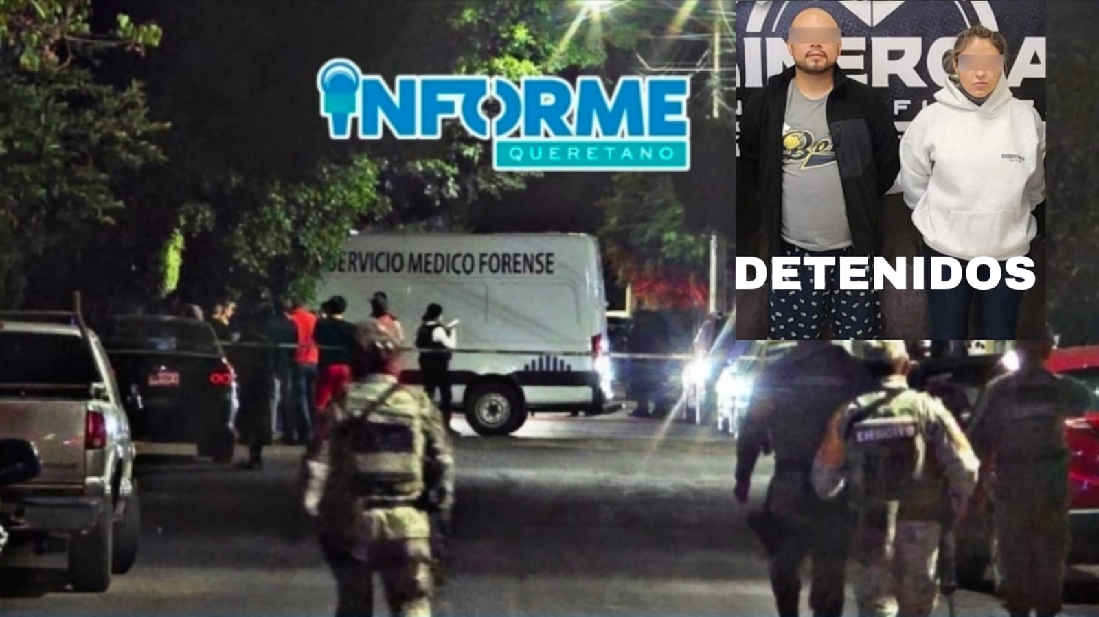 DETIENEN A UNA PAREJA POR HOMICIDIO DE UN HOMBRE EN LÁZARO CÁRDENAS
