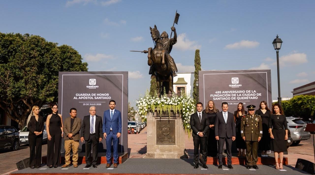 Hoy conmemoramos el 495 aniversario de la fundación de nuestra ciudad de Santiago de Querétaro: Felifer Macías