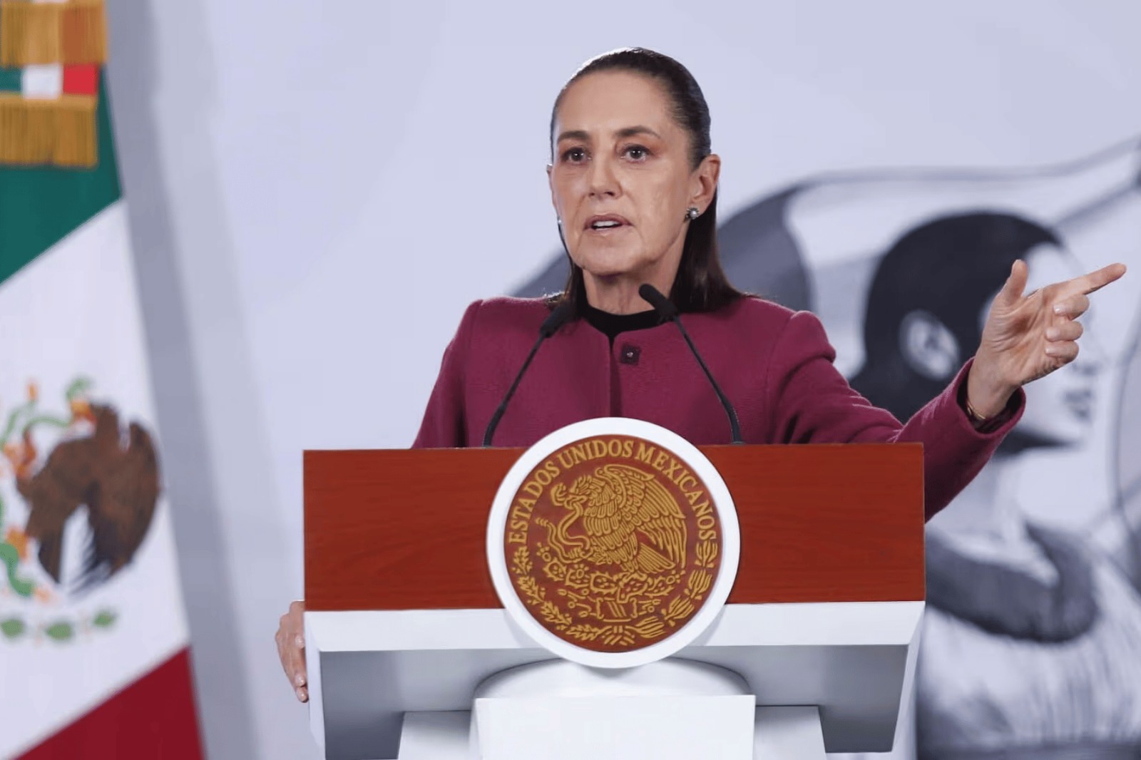 Claudia Sheinbaum rechaza acusaciones, de Jorge Romero, de persecución política tras caso Ernesto Ruffo