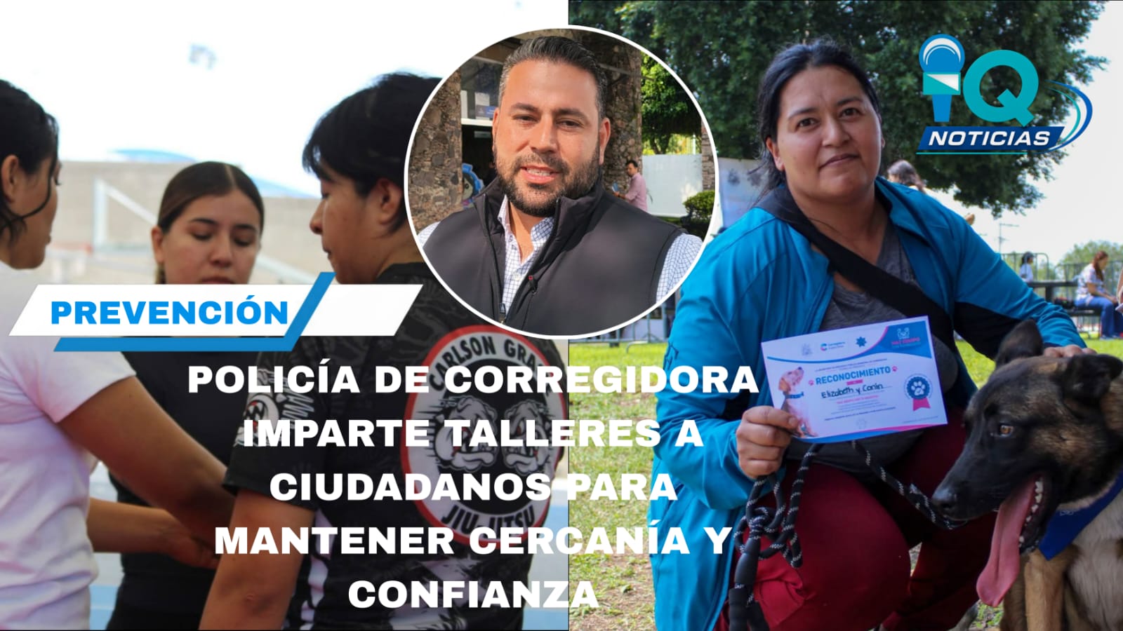 POLICÍA DE CORREGIDORA IMPARTE TALLERES A CIUDADANOS