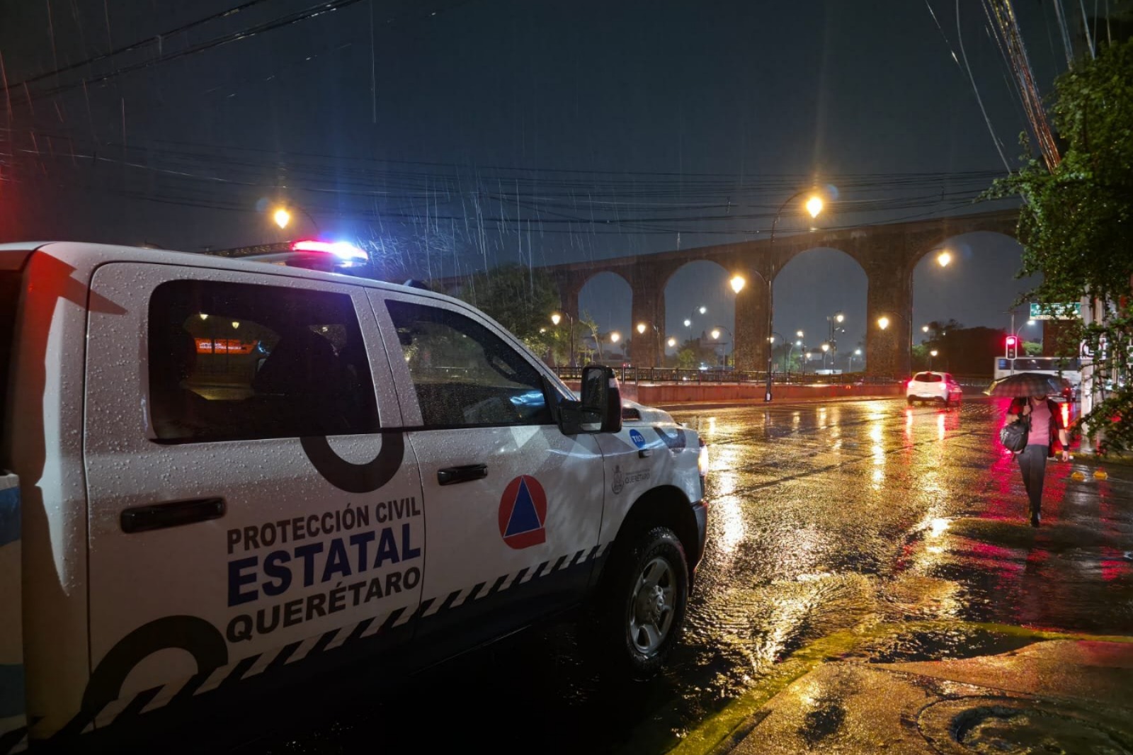 Lluvias en Querétaro continuarán este lunes por influencia del monzón mexicano