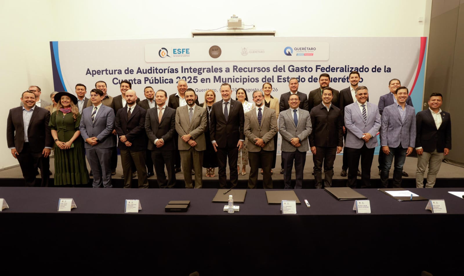 Asiste Felifer Macías a la Apertura de las Auditorías al Gasto Federalizado