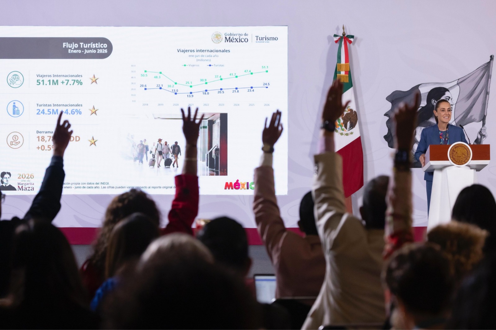 Claudia Sheinbaum niega conflicto con Colombia por brigada de rescatistas
