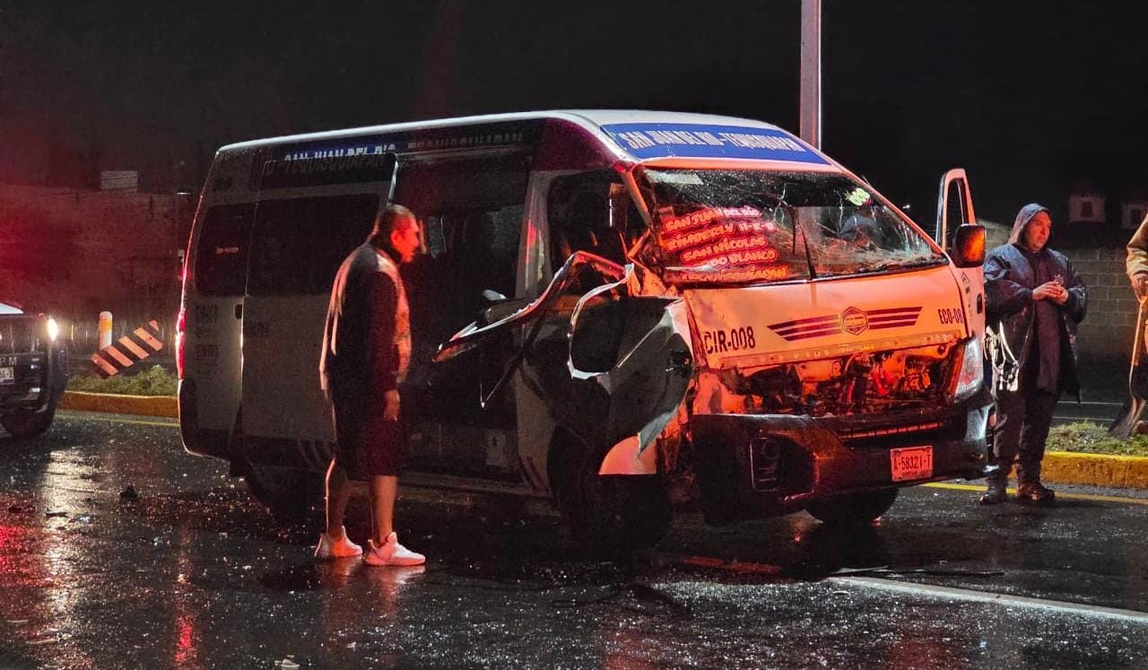 ACCIDENTE VEHICULAR EN LA CARRETERA FEDERAL 120