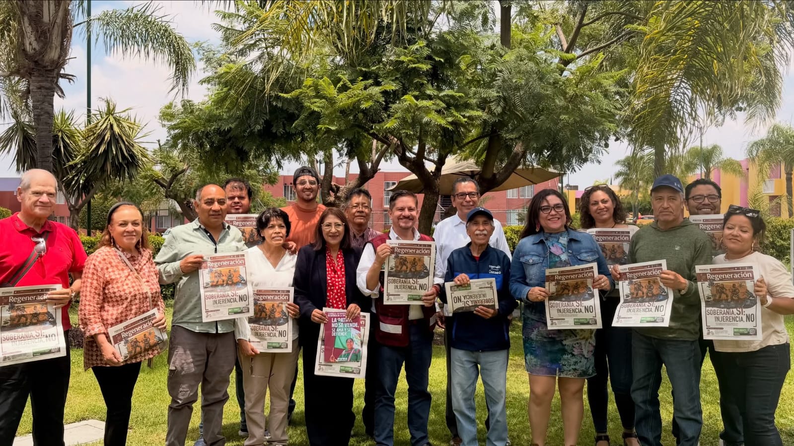 DESTACA LUIS HUMBERTO FERNÁNDEZ EL PAPEL DE LOSLIDERAZGOSFUNDADORES DE MORENA EN CORREGIDORA