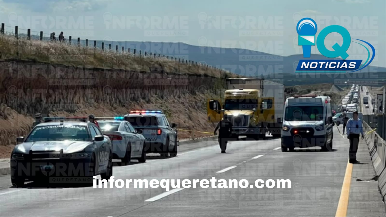PERSECUCIÓN, BALAZOS, CHOQUE Y DETENIDOS, PARA FRUSTRAR ROBO A TRÁILER