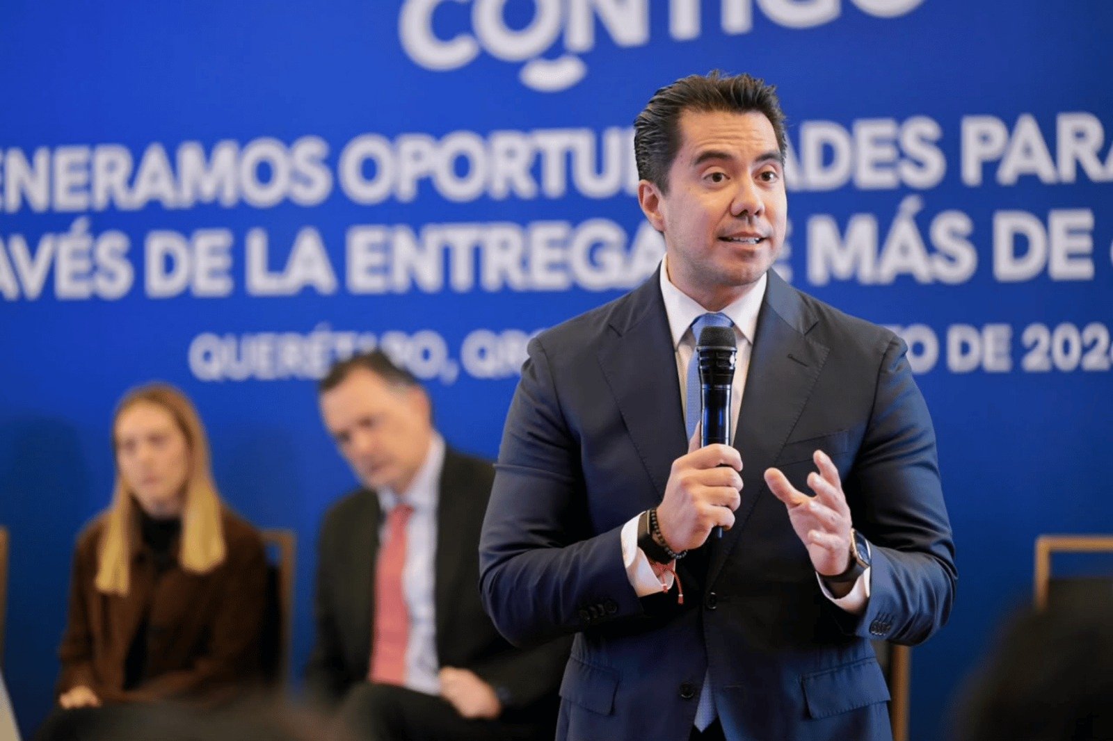 Felifer Macías evita valorar a Santiago Nieto como rival rumbo a 2027