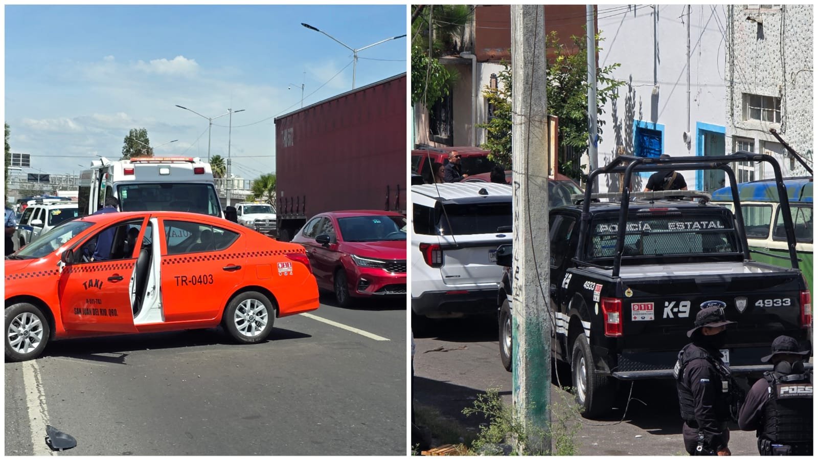 CATEO CAUSA ACCIDENTE ENTRE CONDUCTORES CHISMOSOS EN LA 57