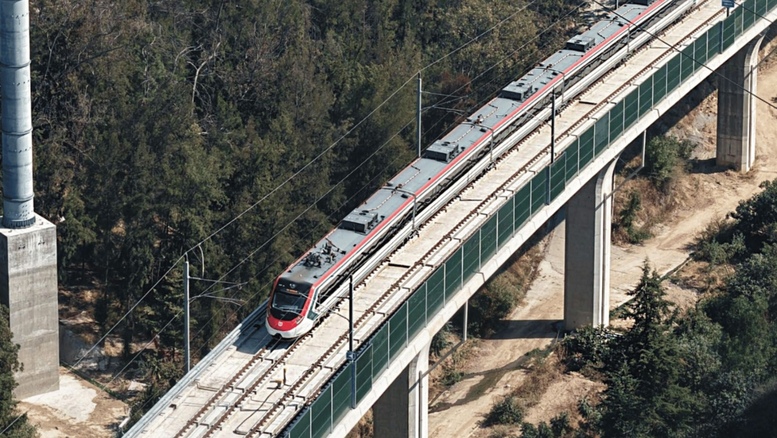 Tren México-Querétaro registra 31% de avance en su construcción