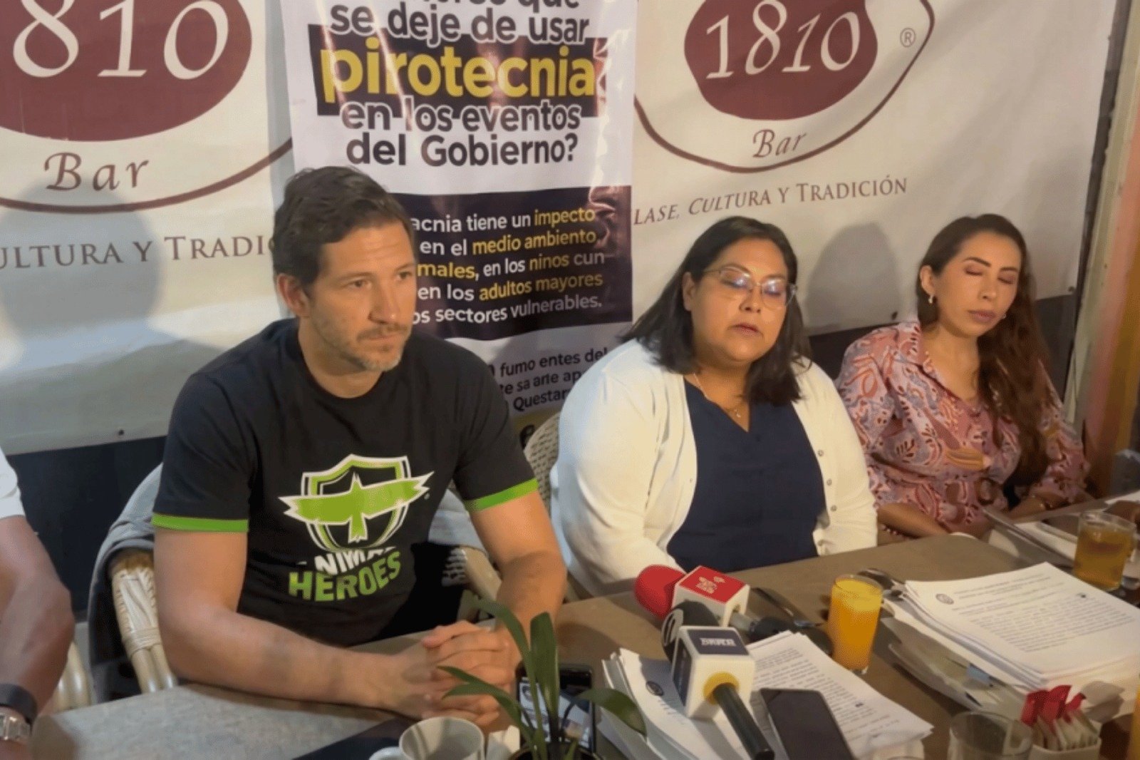 Ayuntamiento de Querétaro recibe iniciativa para prohibir pirotecnia en eventos oficiales