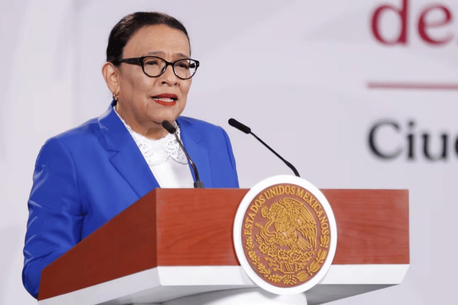 Rosa Icela Rodríguez anuncia nuevo informe del Caso Ayotzinapa antes del 26 de septiembre