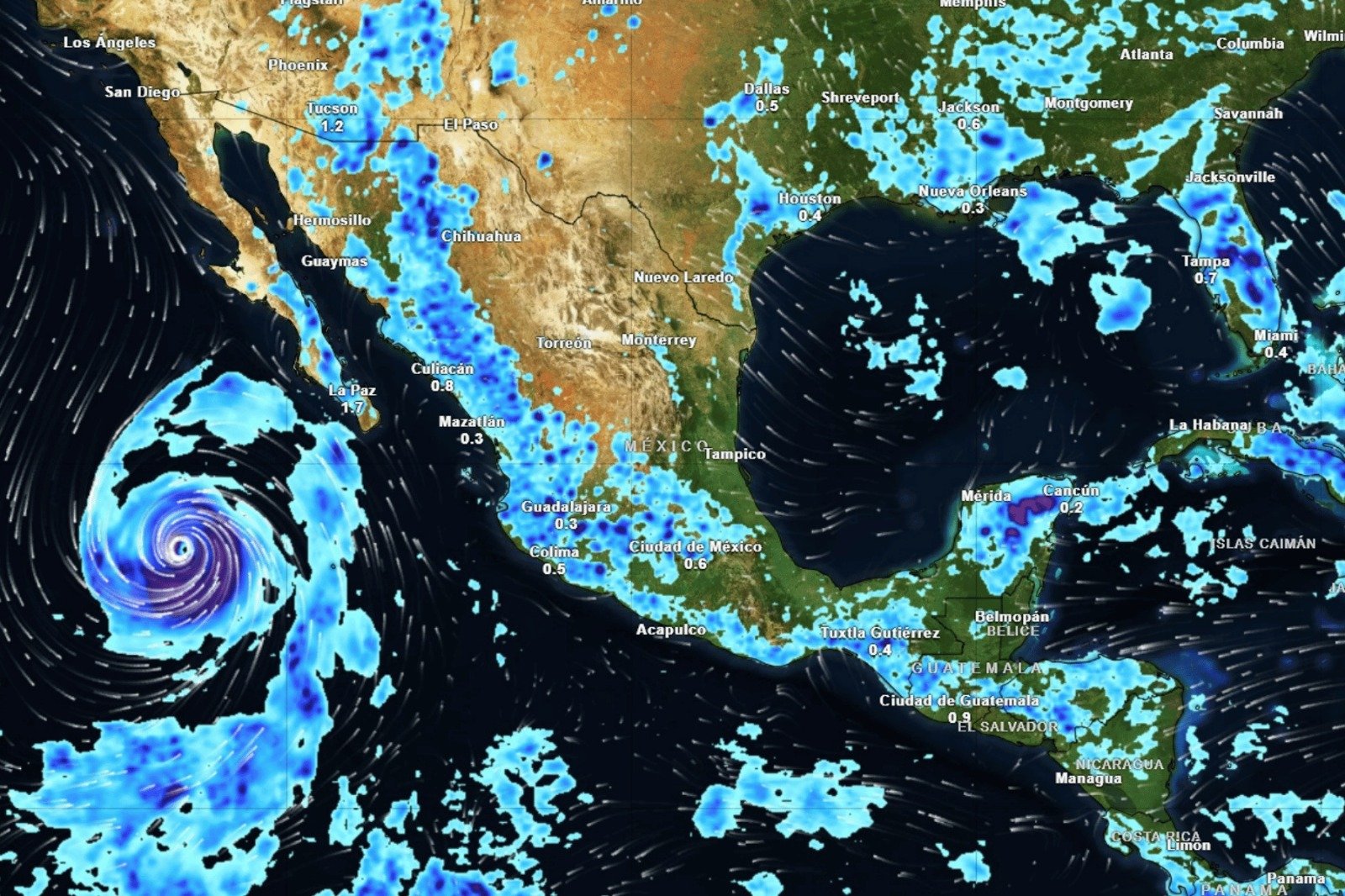 Lluvias continuarán en Querétaro este jueves; huracán Marie no afectará directamente