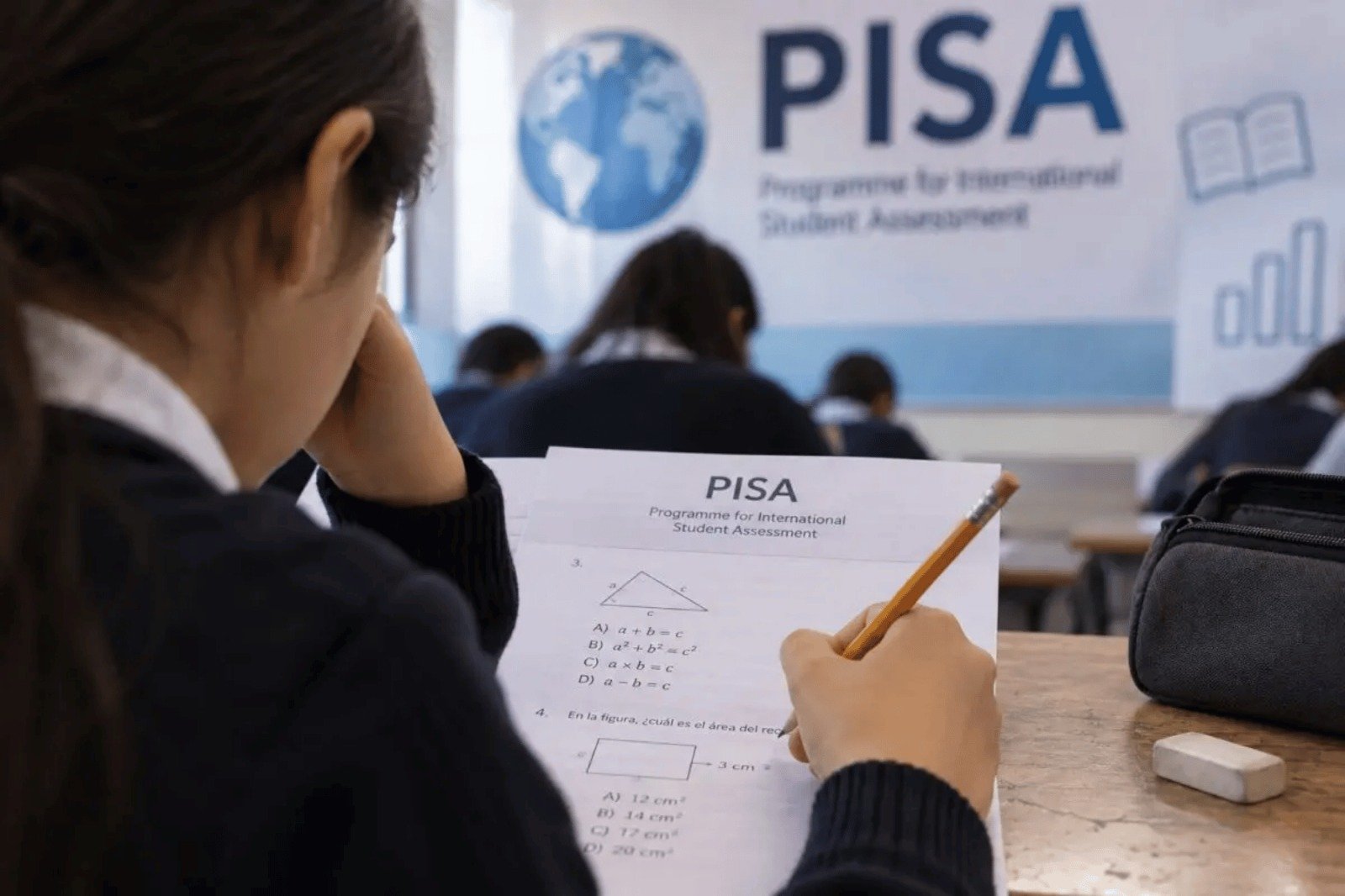 Nueva Escuela Mexicana en la prueba PISA: estudiantes retroceden en lectura y matemáticas