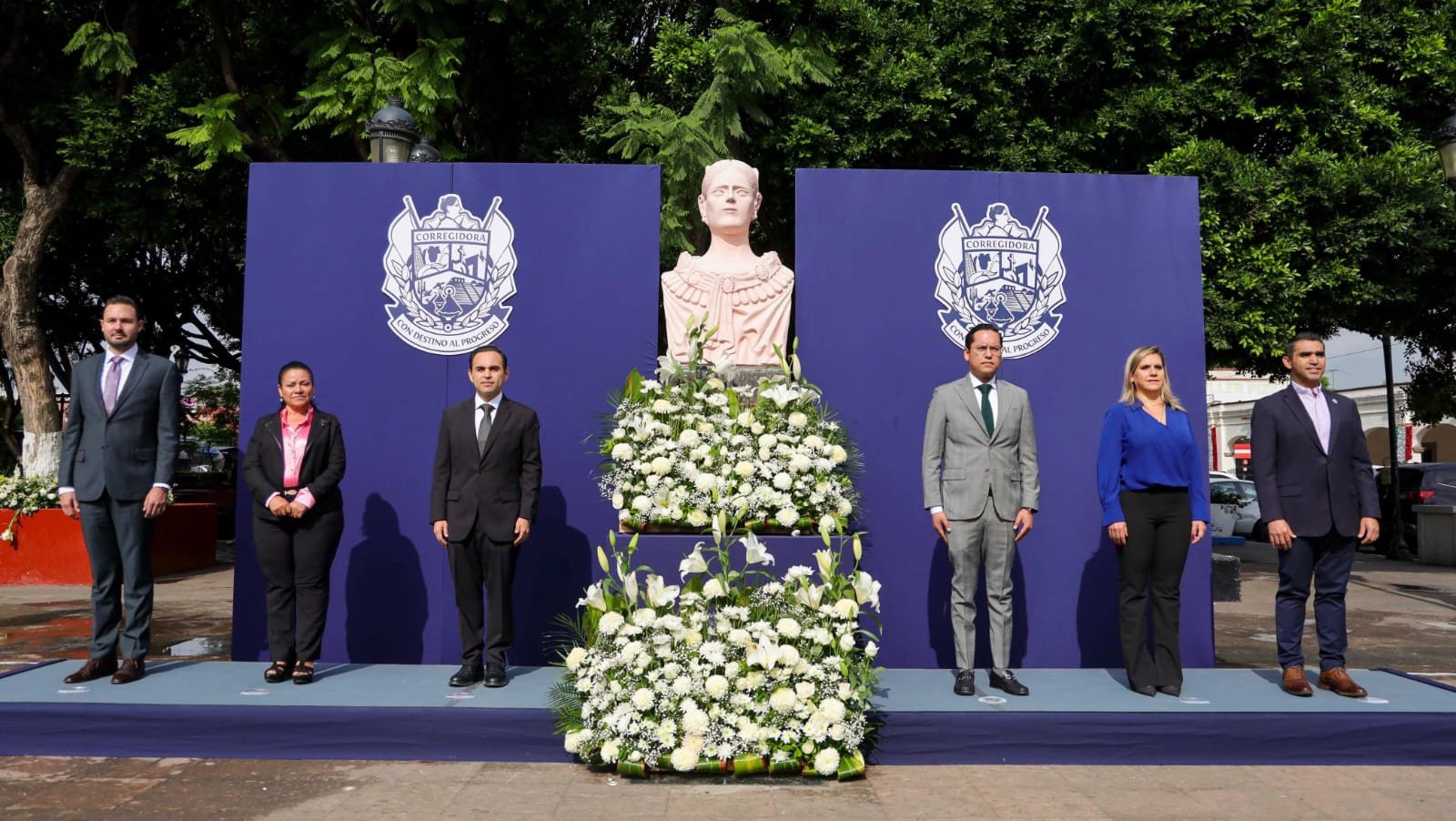 Corregidora conmemora el 258 aniversario del natalicio de Doña Josefa Ortiz de Domínguez