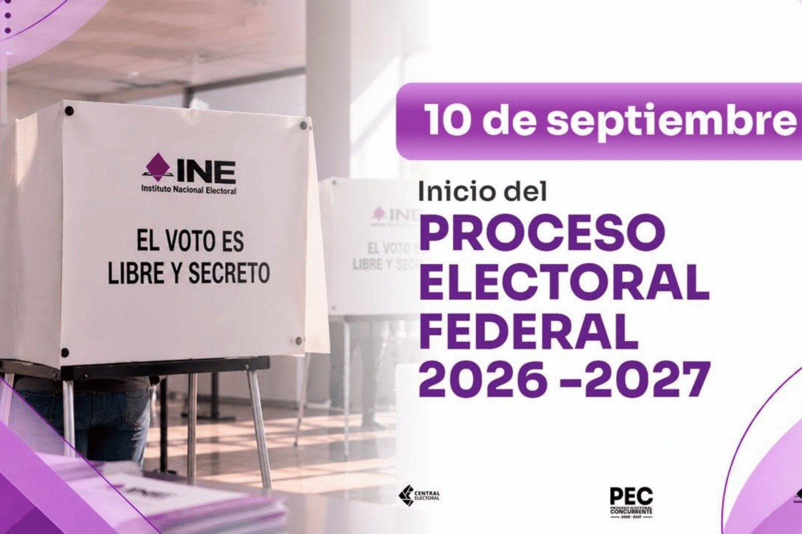 INE inicia el proceso electoral federal 2026-2027