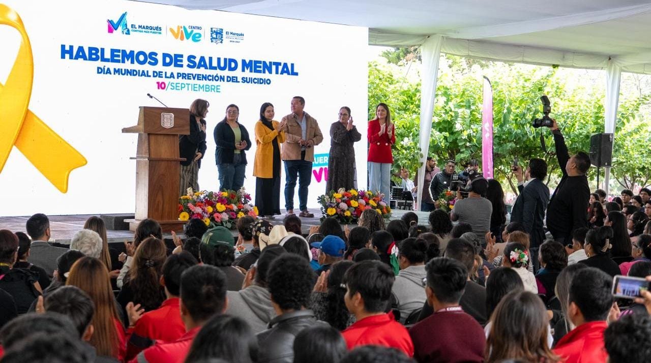 El Marqués promueve la prevención y el cuidado de la salud mental en Septiembre Amarillo