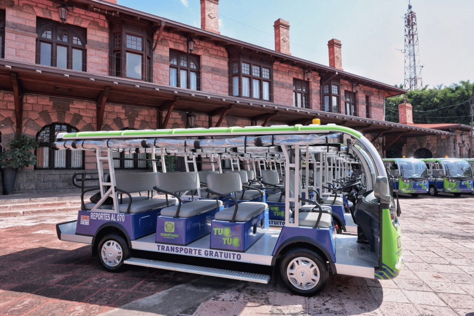 Transporte eléctrico gratuito suma 3 mil ascensos en Querétaro